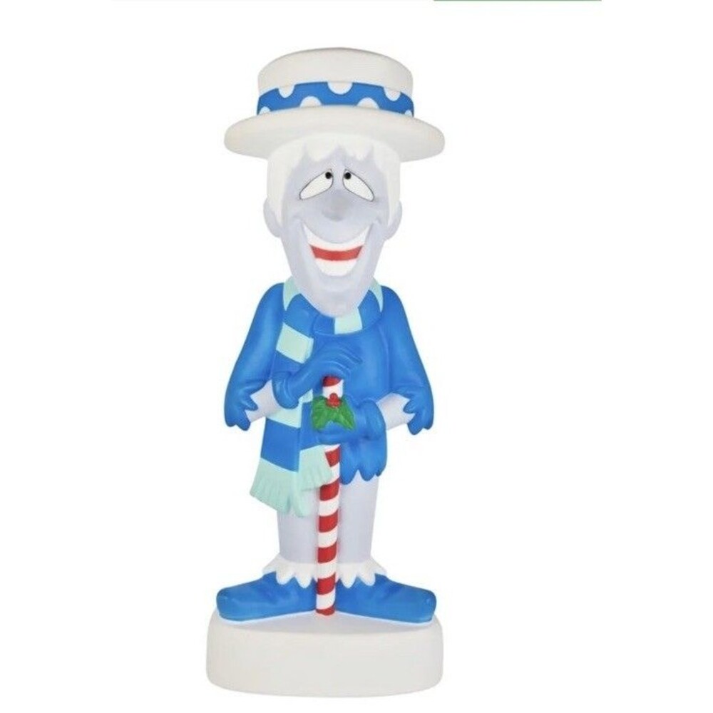 Gemmy 32" LED Christmas Snow Miser Blow Mold Lighted Decor
